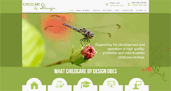 Desktop Screenshot of childcarebydesign.com.au